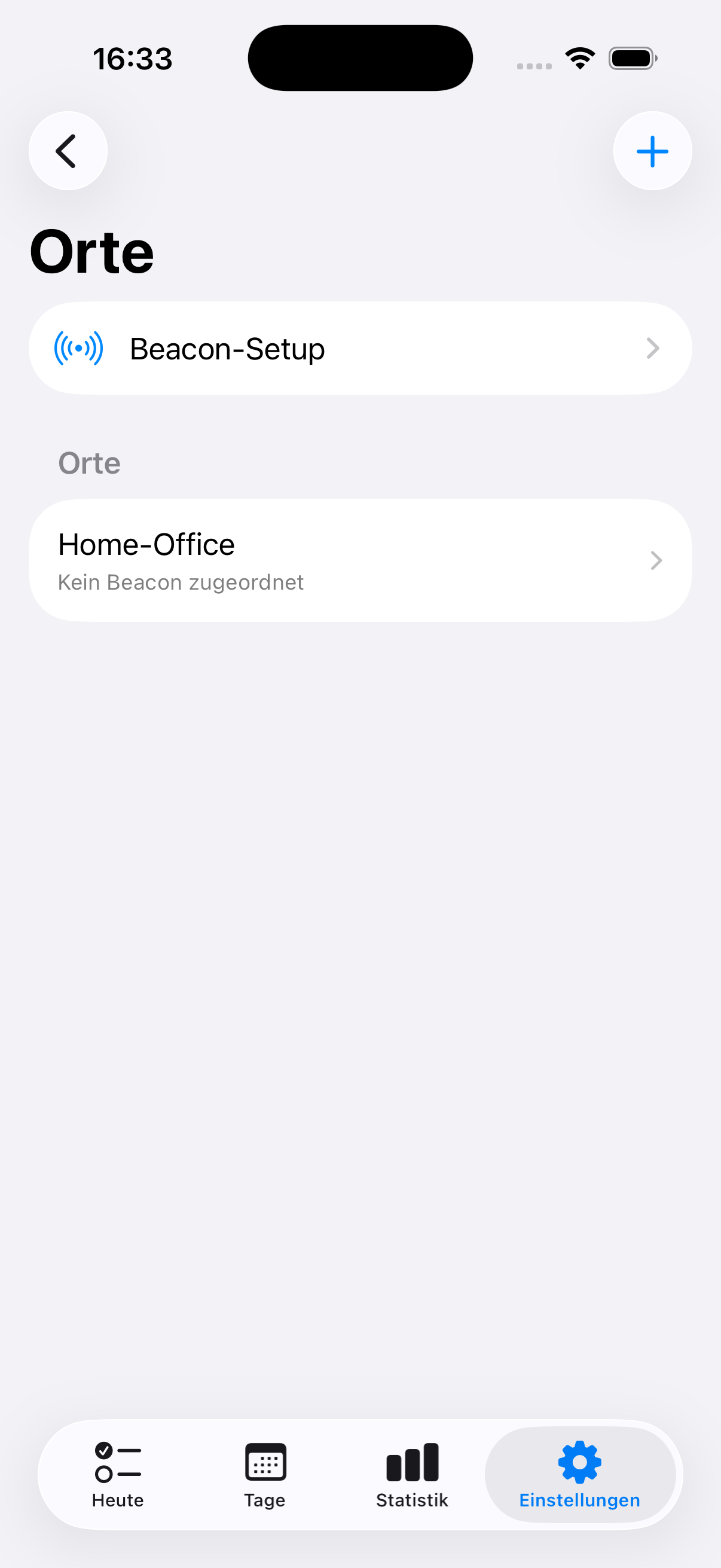 Deskit Orte und iBeacon-Setup