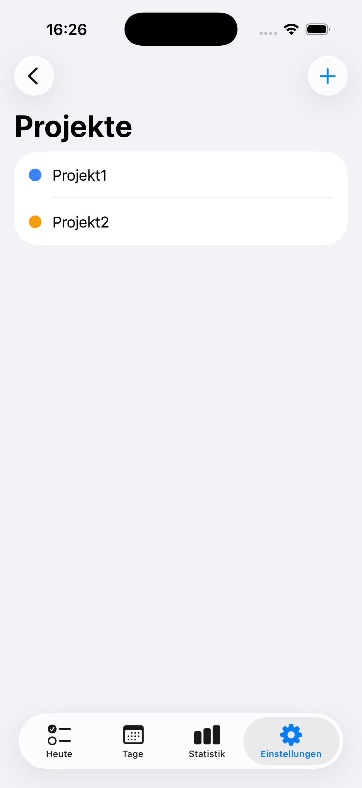 Deskit Projektliste